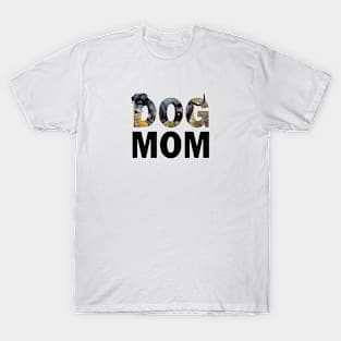 DOG MOM - Great Dane oil painting word art T-Shirt